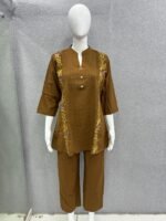 khadi cotton cord-set - Image 2
