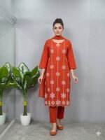 CHIKANKARI COTTON 3PIS PAIR - Image 2